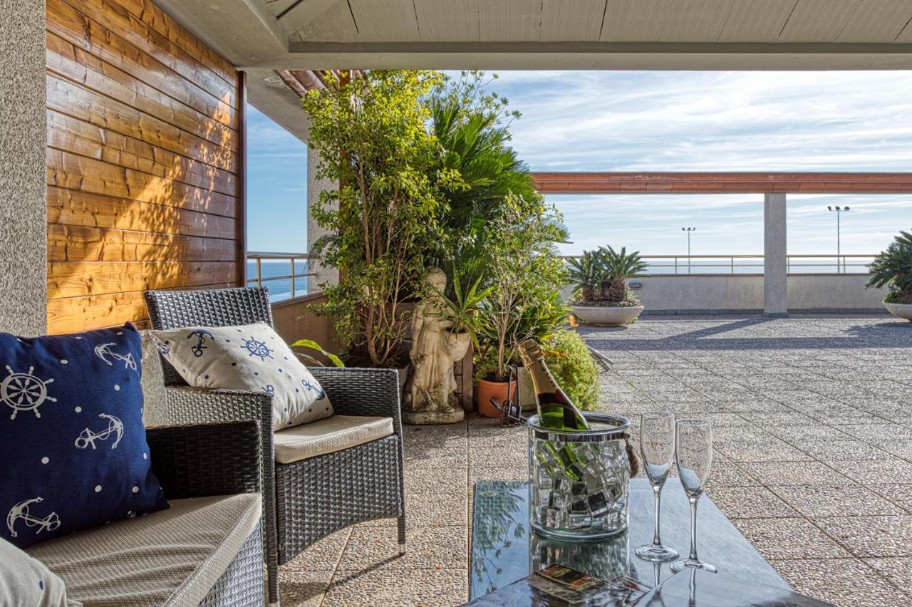 Vistas Al Mar. Gran Terraza Apartment กาเลญา ภายนอก รูปภาพ